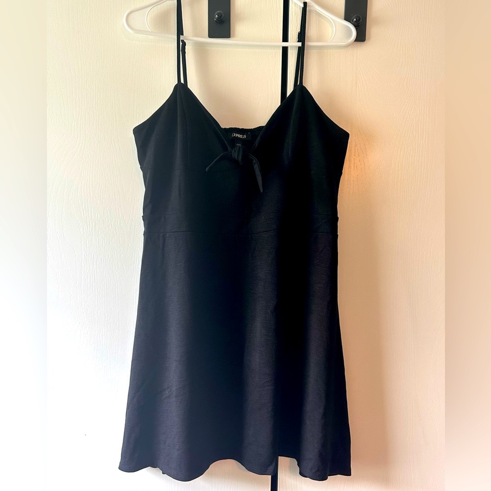 Express Mini Sundress, Black, Size L